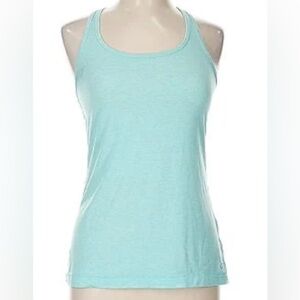 GAP Blue Fitted Sleeveless Tank Top